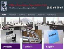 Tablet Screenshot of office2u.co.nz